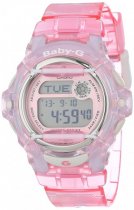 Buy Casio Baby-G BG169G-7B Face Protector Ion-Plated Metal White Rose Gold Watch Digital1 from