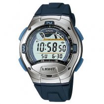 Buy Casio Men's W753-2AV Blue Resin Quartz Watch with Digital Dial from Casio